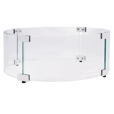 Glasombouw inbouwbrander rond
