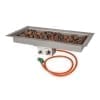 Inbouwbrander vuurtafel Easyfires 78 cm x 38 cm