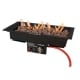 Inbouwbrander 50 cm x 25 cm zwart (Limited edition!)