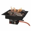 Inbouwbrander 30 cm x 30 cm zwart (Limited edition!)