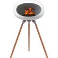 Le Feu Ground Wood White Bio-ethanol Haard