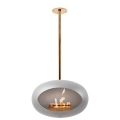 Le Feu Ground Steel Low Nickel Bio-ethanol Haard