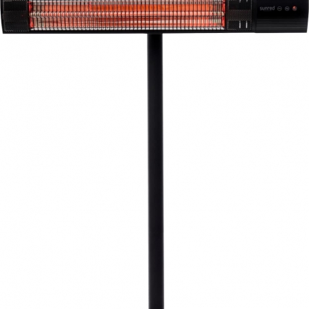 Sunred Heater Valencia Dark Lounge Black 3000 Watt