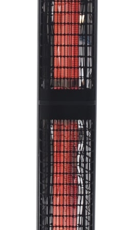 Sunred Heater Valencia Dark Lounge Black 3000 Watt