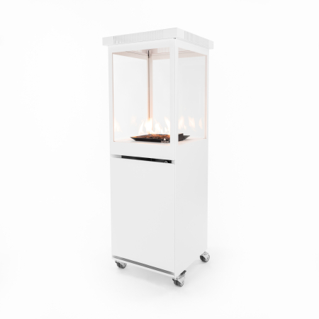 Verplaats de Sunwood Marino eenvoudig op je terras dankzij de vier stevige wielen