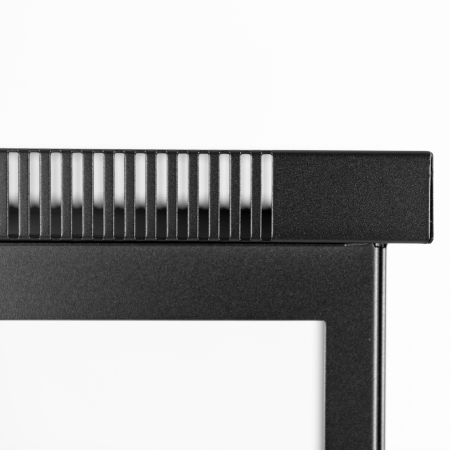 Geniet van de prachtige details van de Sunwood Marino in het mat zwart