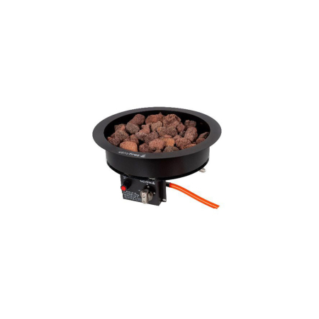 Easyfires ronde inbouwbrander 30 cm zwart