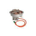 Easyfires ronde inbouwbrander rvs 30 cm