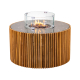 Enjoyfires ibiza bruine vuurtafel teakhout
